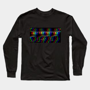 dancing skeleton Long Sleeve T-Shirt